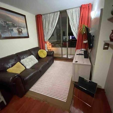 Comodo Departamento En El Centro De Stgo Appartamento Santiago del Cile Esterno foto